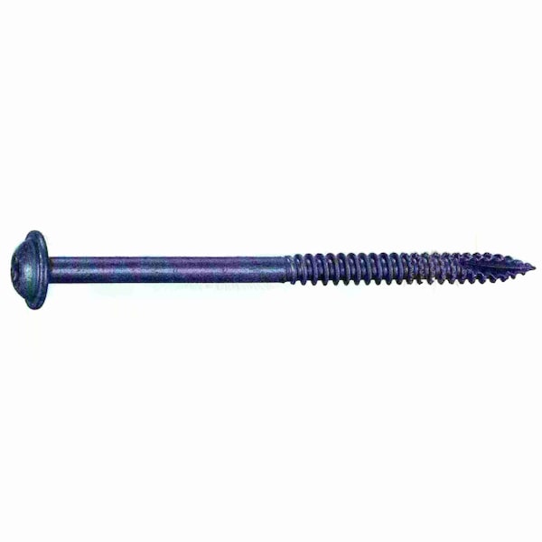 Saberdrive Wood Screw, #7, 2-1/2 in, Bronze Steel Flange Round Head Torx Drive, 97 PK 50327 - main